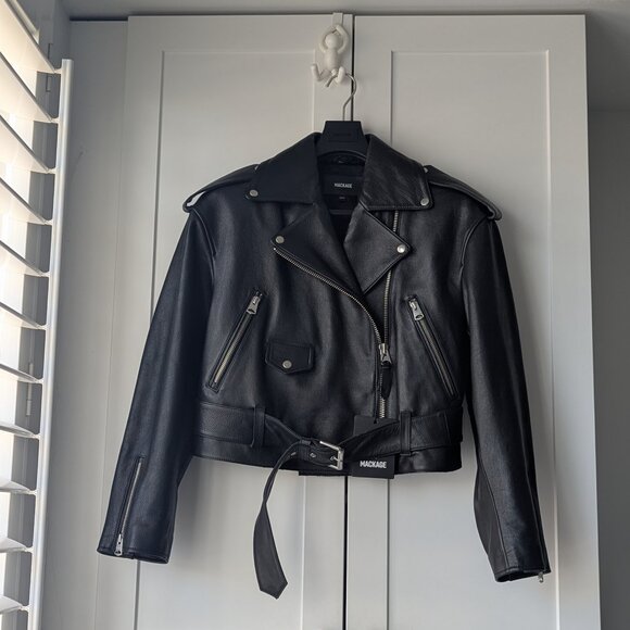Mackage Xenia Leather Jacket (BRAND NEW) - Picture 2 of 9